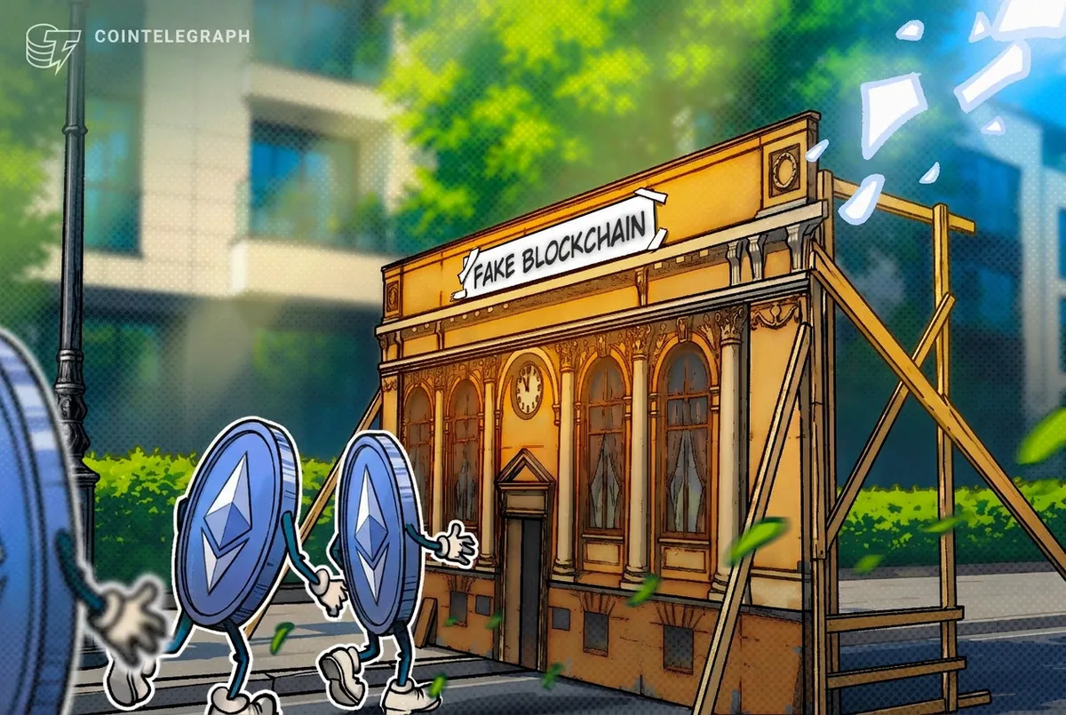 Мошенники украли $2 млн в ETH через фальшивую сеть GIWA и обманули DyorSwap