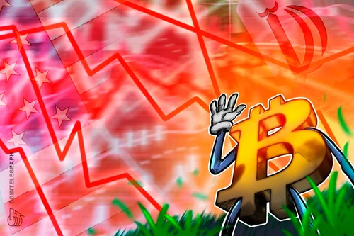 Bitcoin рухнул до трехнедельного минимума на фоне взлета цен на нефть и угрозы ударов США по Ирану